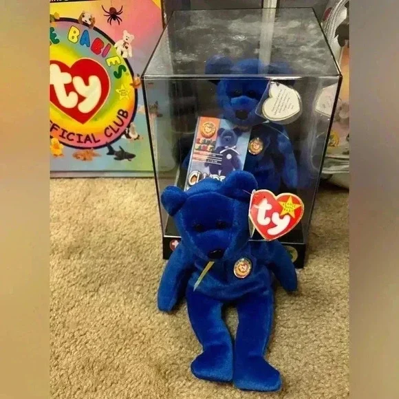 Ty Beanie Babies Platinum Edition Club Kit- Clubby And Princess Diana - Picture 14 of 16